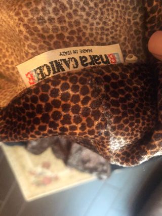 Camicia fantasia maculata marrone