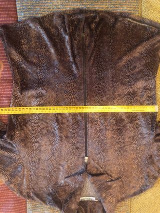 Camicia fantasia maculata marrone