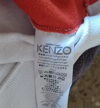 Sudadera Kenzo París cuello redondo multicolor