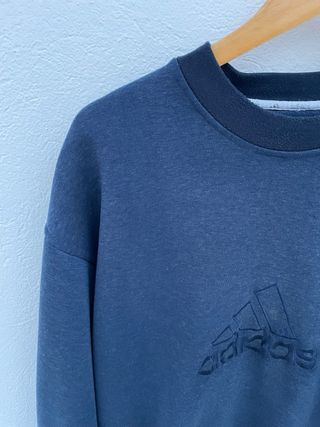 Sudadera Adidas Vintage Azul Talla L-XL