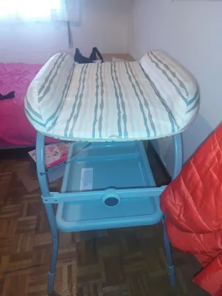 Cambiador bañera bebé plegable