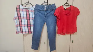 Lote 2 Camisetas y 1 Pantalón Talla 36