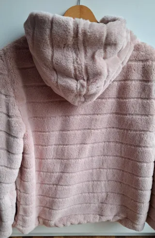 Chaqueta pelo rosa  S
