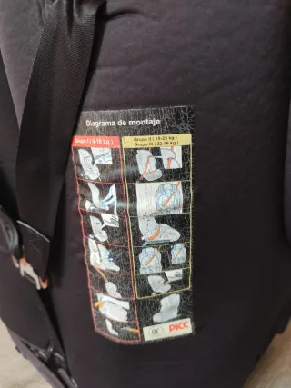 Silla coche Isofix grupos 1-2-3 marca Star Ibaby