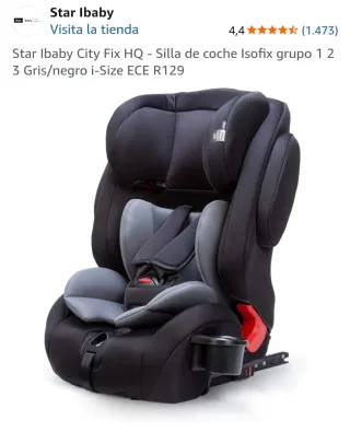 Silla coche Isofix grupos 1-2-3 marca Star Ibaby