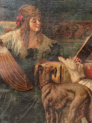 Tapiz decorativo estilo gobelino