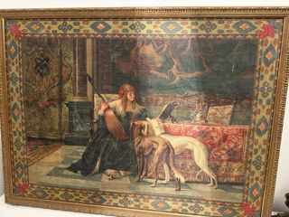 Tapiz decorativo estilo gobelino