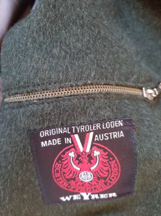 Abrigo Austriaco Talla L Verde