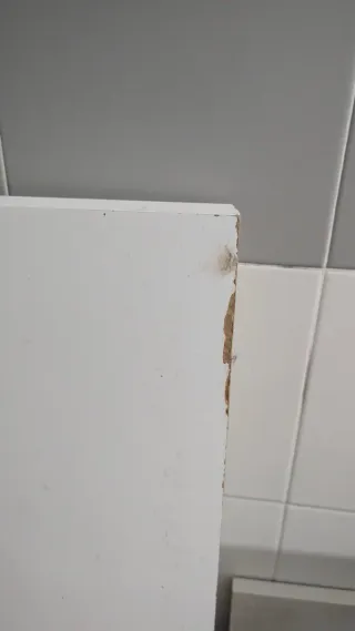 Puerta maciza con cristal