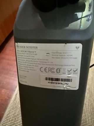 Patinete Eléctrico Niu KQi1 Sport