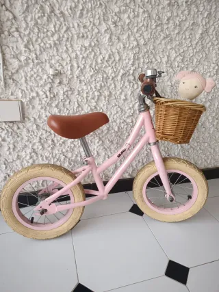 Bici de equilibrio rosa para niña 2/4 años