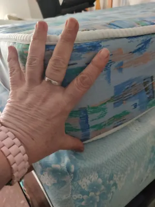 Colchón 105x180 Muelles Poco Uso