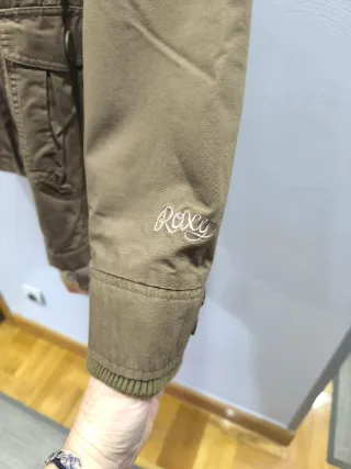 Parka Roxy verde militar