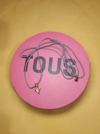 Collar Tous Plata y color con Colgante