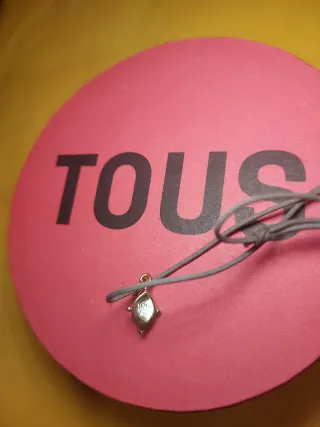 Collar Tous Plata y color con Colgante