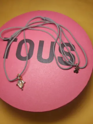 Collar Tous Plata y color con Colgante