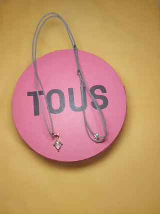 Collar Tous Plata y color con Colgante