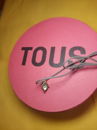 Collar Tous Plata y color con Colgante