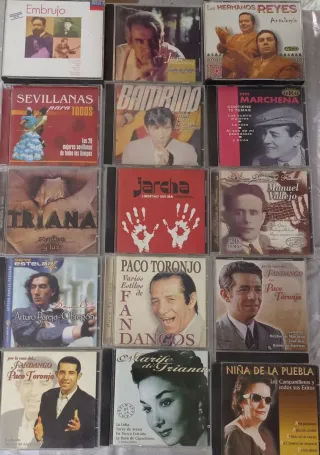 Lote  CDs Flamenco, precio a convenir...