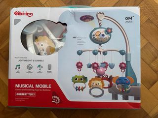 Móvil Musical Bebé con Proyección Estelar