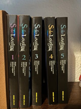 Solo leveling manga 1 al 5
