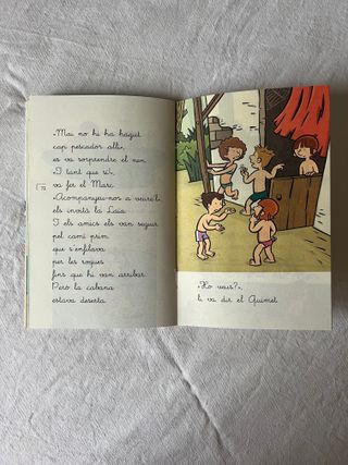 Libro infantil en catalán L’enigma de les ones