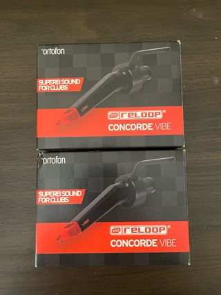 2 x Ortofon Reloop Concorde Vibe