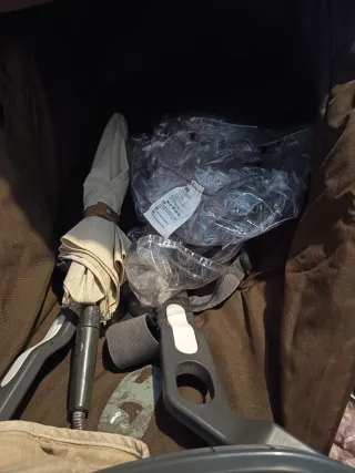 Carro gemelar Stokke con 2 sillas