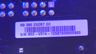 Tarjeta Gráfica MSI R9 380 2GD5T OC