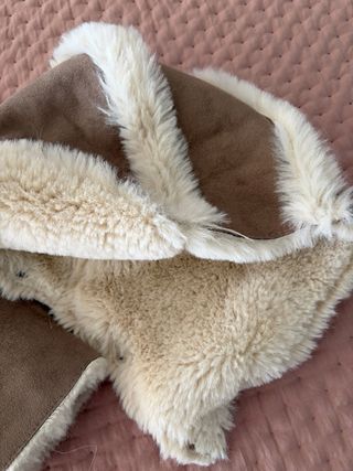 Chaqueta niña forrada peluche