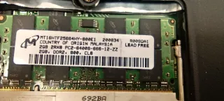 HP Compaq nc8430 Portátil Negro/Gris