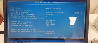 HP Compaq nc8430 Portátil Negro/Gris