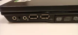 HP Compaq nc8430 Portátil Negro/Gris