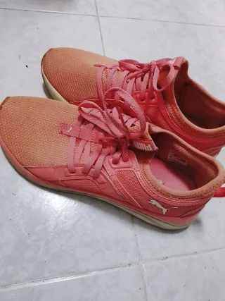 Zapatillas Puma Mujer Naranja/Rosa