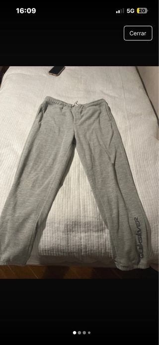 Pantalón Chándal Quiksilver Gris Nuevo