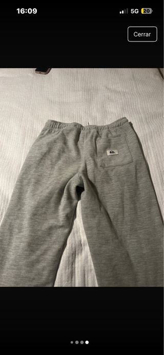 Pantalón Chándal Quiksilver Gris Nuevo