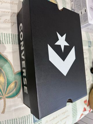 Converse All Stars Negras Talla 39  Con plataforma