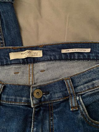 Conjunto hombre vaquero y camiseta T.42 mango