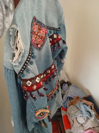 Sudadera con capucha jaspeada gris