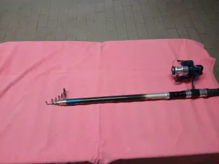 Canna da pesca con mulinello