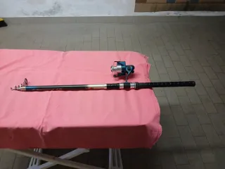 Canna da pesca con mulinello