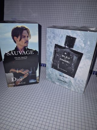 Pack 2 Perfumes: Bleu de Chanel y Sauvage Dior
