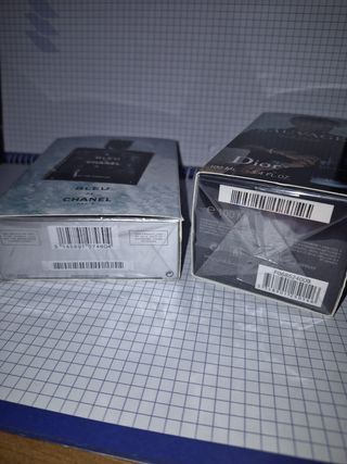 Pack 2 Perfumes: Bleu de Chanel y Sauvage Dior