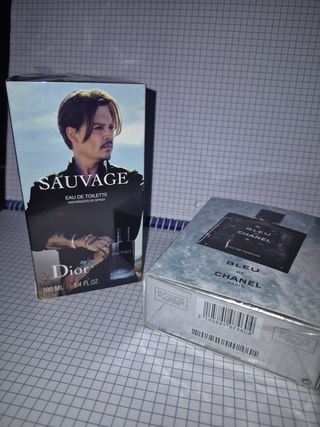 Pack 2 Perfumes: Bleu de Chanel y Sauvage Dior