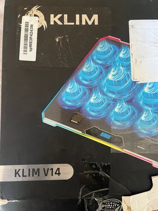 KLIM V14 Base Refrigeradora Portátil Gaming