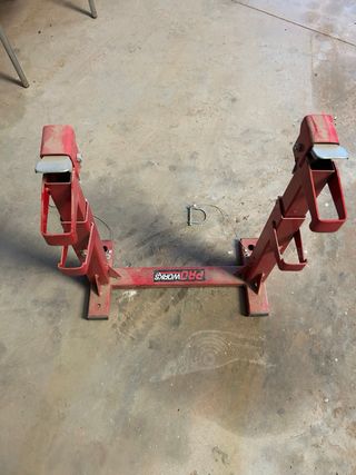 Caballete Moto Proworks Rojo