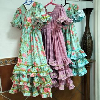 Conjunto pantalón y top satén verde