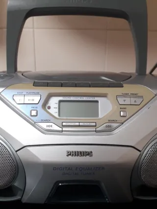 Radio Cassette Philips Digital Equalizer