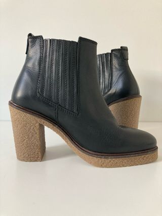 Botines Mark O'Polo Talla 38 Negro