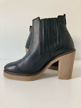 Botines Mark O'Polo Talla 38 Negro